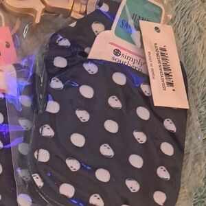 Simply Southern Black and White Polka Dot Sanitizer Holder